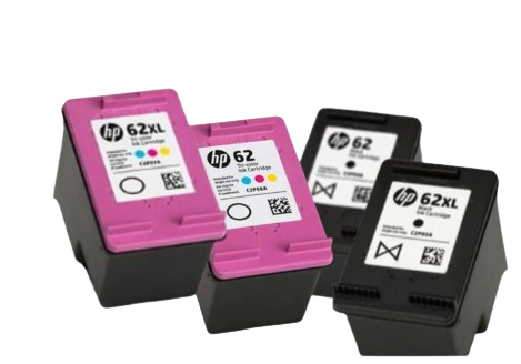HP 62/62XL/  Black/ Tri-color Ink Cartridge