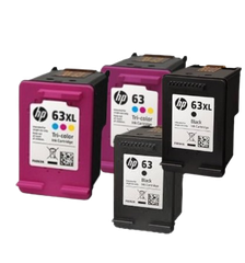 HP 63/63XL Tri-color/Black Ink Cartridge