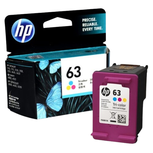 HP 63/63XL Tri-color/Black Ink Cartridge