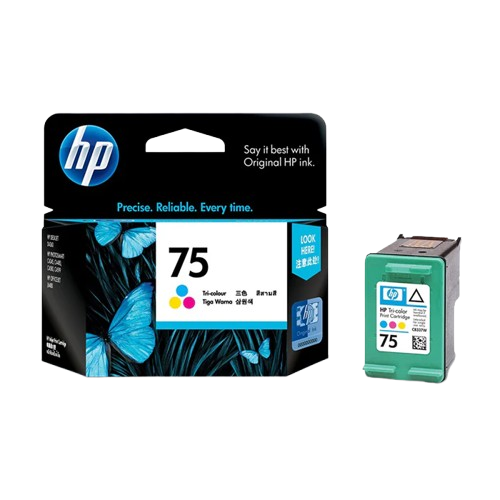 HP 74/75 Black/ Tricolor Inkjet Print Cartridge