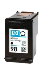 HP 98 AP Black Inkjet Print Cartridge