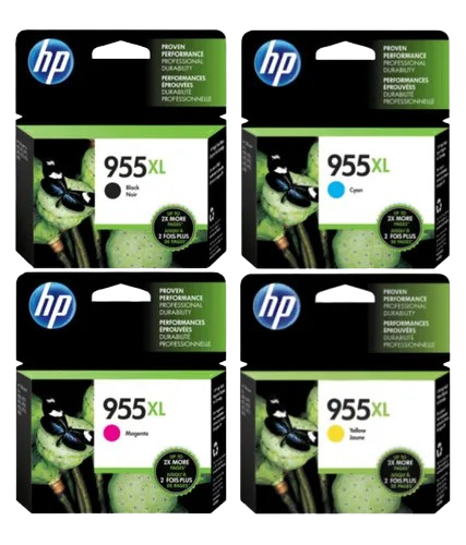 HP 955XL Cyan/ Magenta/ Yellow/  Black Original Ink Cartridge