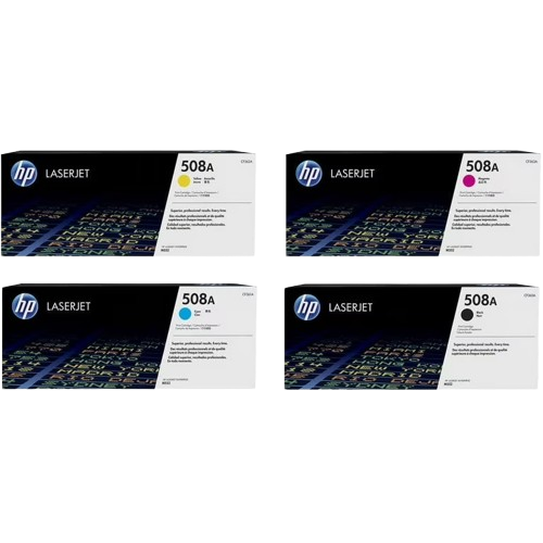 HP 508A Black/ Cyan/ Yellow/  Magenta  LaserJet Toner Cartridge
