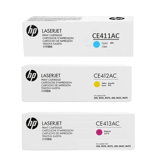 HP 305A Cyn/ Ylw/ Mgn  Contract LJ Toner Cartridge