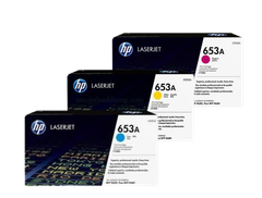 HP 653A Cyan/ Yellow/  Magenta LaserJet Toner Cartridge