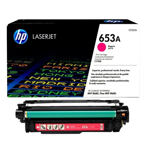 HP 653A Cyan/ Yellow/  Magenta LaserJet Toner Cartridge