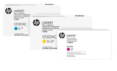 HP 653A Cyn/ Ylw/  Mgn Contract LJ Toner Cartridge