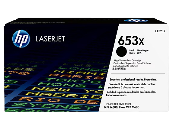 HP 653X Blk Contract LJ Toner Cartridge