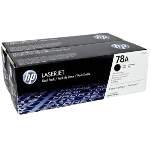 HP 78A Blk Dual Pack LJ Toner Cartridge