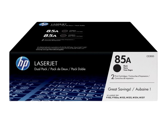 HP 85A Blk Dual Pack LJ Toner Cartridge