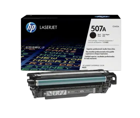 HP 507A Black/ Cyan/  Yellow/ Magenta LaserJet Toner Cartridge