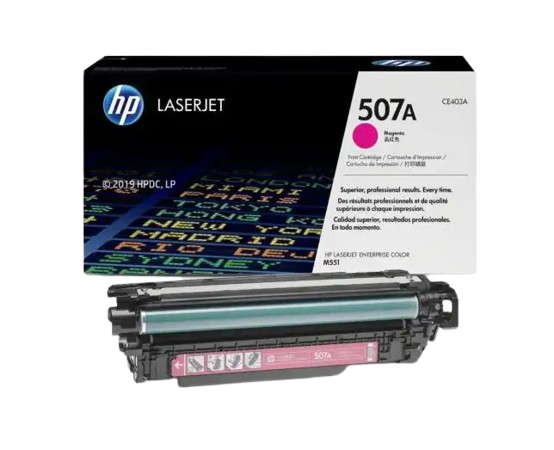 HP 507A Black/ Cyan/  Yellow/ Magenta LaserJet Toner Cartridge