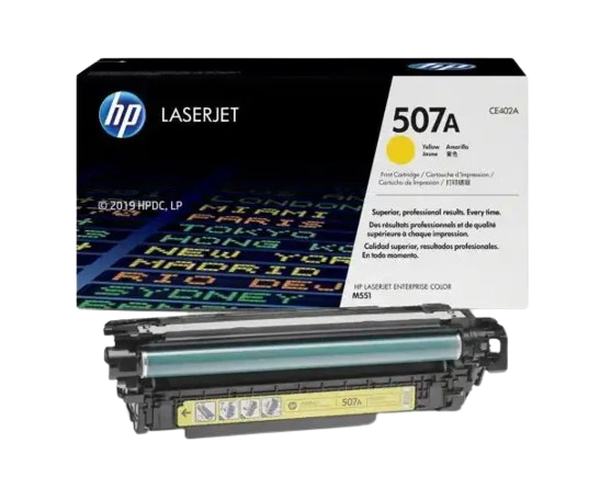 HP 507A Black/ Cyan/  Yellow/ Magenta LaserJet Toner Cartridge