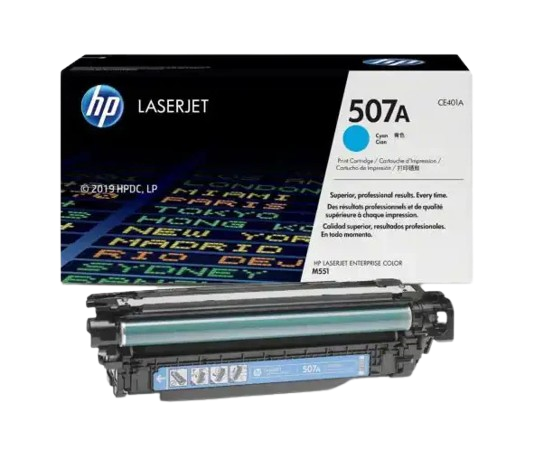 HP 507A Black/ Cyan/  Yellow/ Magenta LaserJet Toner Cartridge