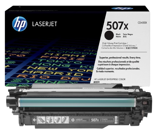 HP 507X Black LaserJet Toner Cartridge