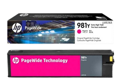 HP 981Y Cyan/ Magenta/  Yellow/  Black  Original PageWide Crtg