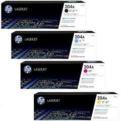 HP 204A Black/ Cyan/ Yellow/ Magenta LaserJet Toner Cartridge