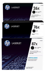 HP 26X/ 76X/ 87X Black LaserJet Toner Cartridge