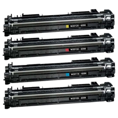 HP 659X Black/ Cyan/ Yellow/ Magenta LaserJet Toner Cartridge