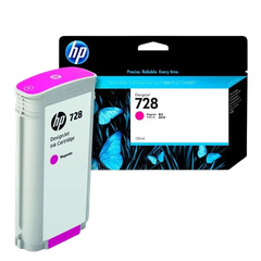 HP 728 130-ml Yellow/ Magenta/ Cyan Ink Crtg