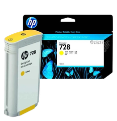 HP 728 130-ml Yellow/ Magenta/ Cyan Ink Crtg