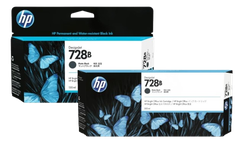 HP 728B 130-ml/ 300-ml  Matte Black Ink Crtg