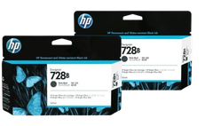 HP 728B 130-ml/ 300-ml  Matte Black Ink Crtg