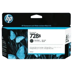 HP 728B 130-ml/ 300-ml  Matte Black Ink Crtg