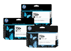 HP 730B 130ml Photo Black/ Gray/ Matte Black DesignJet Ink Cartridge