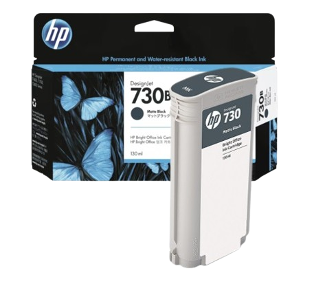 HP 730B 300ml Photo Black/  Gray/ Matte Black DesignJet Ink Cartridge