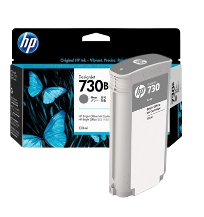 HP 730B 130ml Photo Black/ Gray/ Matte Black DesignJet Ink Cartridge