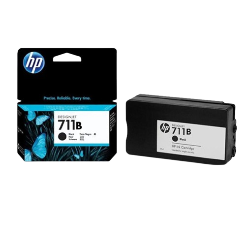 HP 711B/ 711 38-ml Black/ 29-ml Cyan/ 29-ml Magenta/ 29-ml Yellow  Ink Cartridge