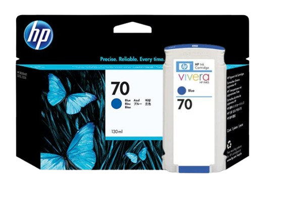 HP 70 Matte Black/ Photo Black/ Gray/ Light Gray/  Magenta/ Yellow/ Light Magenta/Red / HP 73 Chromatic Red/ Green/ Blue/ Gloss Enhancer/  Light Cyan 130 ml Ink Cartridge
