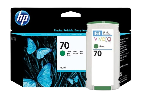 HP 70 Matte Black/ Photo Black/ Gray/ Light Gray/  Magenta/ Yellow/ Light Magenta/Red / HP 73 Chromatic Red/ Green/ Blue/ Gloss Enhancer/  Light Cyan 130 ml Ink Cartridge