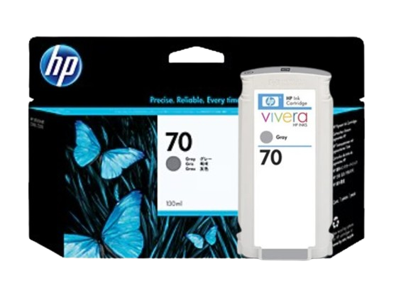 HP 70 Matte Black/ Photo Black/ Gray/ Light Gray/  Magenta/ Yellow/ Light Magenta/Red / HP 73 Chromatic Red/ Green/ Blue/ Gloss Enhancer/  Light Cyan 130 ml Ink Cartridge