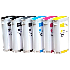 HP 72B/ 72 130-ml Matte Black/ Photo Black/ Cyan/ Magenta/  Yellow/ Grey Ink Cartridge
