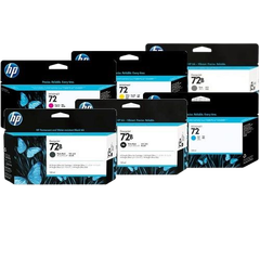 HP 72B/ 72 130-ml Matte Black/ Photo Black/ Cyan/ Magenta/  Yellow/ Grey Ink Cartridge