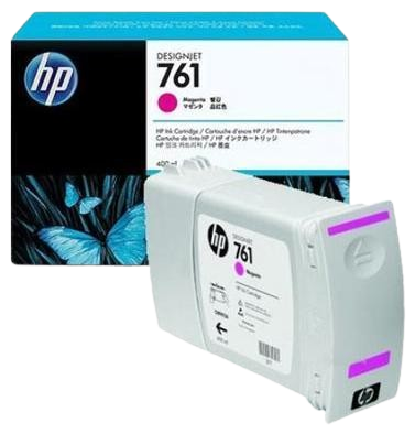 HP 761 400ml Yellow/ Magenta/  Cyan/ Gray Ink Cartridges