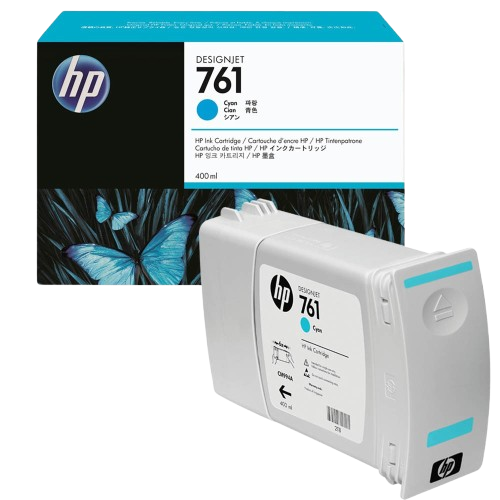 HP 761 400ml Yellow/ Magenta/  Cyan/ Gray Ink Cartridges