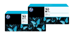 HP 763 775ml Matte Black/ Dark Gray  Ink Cartridges (for Mono & Color model)