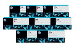 HP 771B 775ml Matte Black/ Chrmtc Red/ Magenta/ Yellow/ Lt Magenta/ Light Cyan/ Photo Black/ Light Gray Ink Cartridge