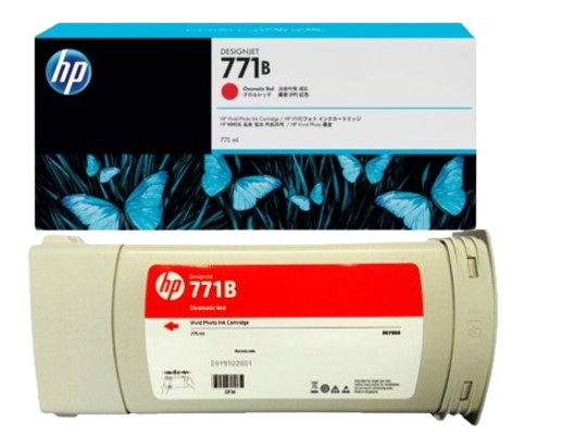 HP 771B 775ml Matte Black/ Chrmtc Red/ Magenta/ Yellow/ Lt Magenta/ Light Cyan/ Photo Black/ Light Gray Ink Cartridge