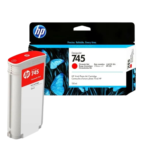 HP745 130-ml Cyan/ Magenta/ Yellow/ Red Chromatic/ Photo Black/ Matte Black Ink Cartridge