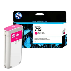 HP745 130-ml Cyan/ Magenta/ Yellow/ Red Chromatic/ Photo Black/ Matte Black Ink Cartridge