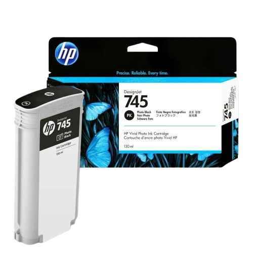 HP745 130-ml Cyan/ Magenta/ Yellow/ Red Chromatic/ Photo Black/ Matte Black Ink Cartridge