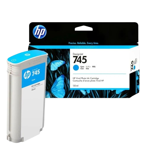 HP745 130-ml Cyan/ Magenta/ Yellow/ Red Chromatic/ Photo Black/ Matte Black Ink Cartridge