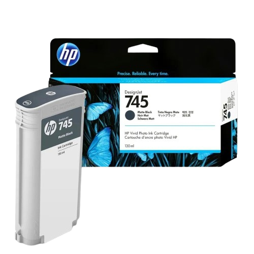 HP745 130-ml Cyan/ Magenta/ Yellow/ Red Chromatic/ Photo Black/ Matte Black Ink Cartridge