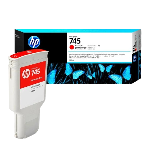 HP 745 300-ml Cyan/ Magenta/ Yellow/ Red Chromatic/ Photo Black/ Matte Black  Ink Cartridge