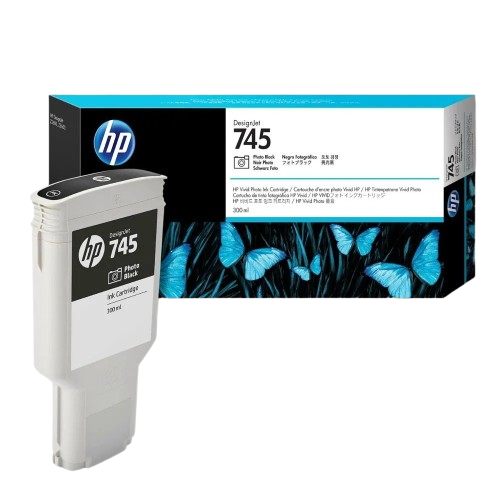 HP 745 300-ml Cyan/ Magenta/ Yellow/ Red Chromatic/ Photo Black/ Matte Black  Ink Cartridge