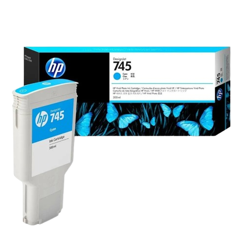 HP 745 300-ml Cyan/ Magenta/ Yellow/ Red Chromatic/ Photo Black/ Matte Black  Ink Cartridge